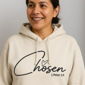 Christlike Premium Beige Hoodie