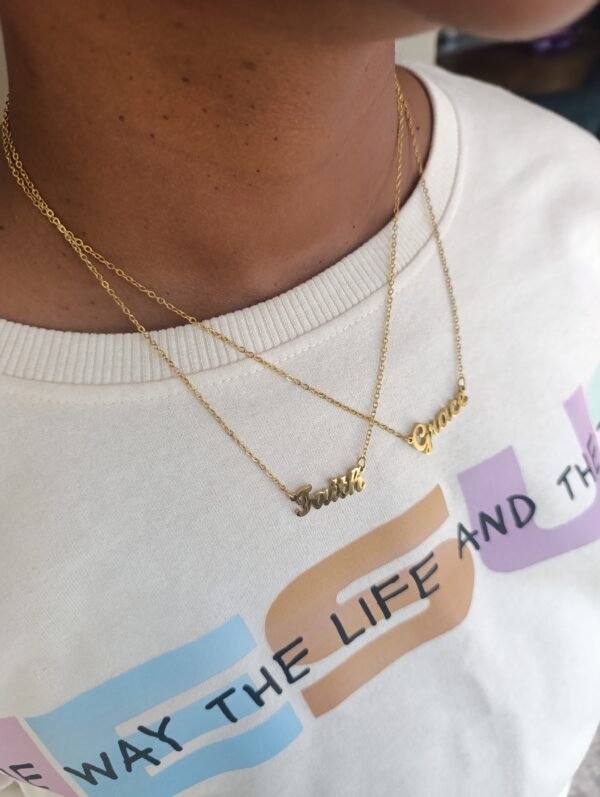 Stainless Steel 18k Gold Link Chain - Image 2