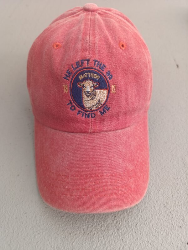 Matthew 18:12 Christlike Premium 6-Panel Hat