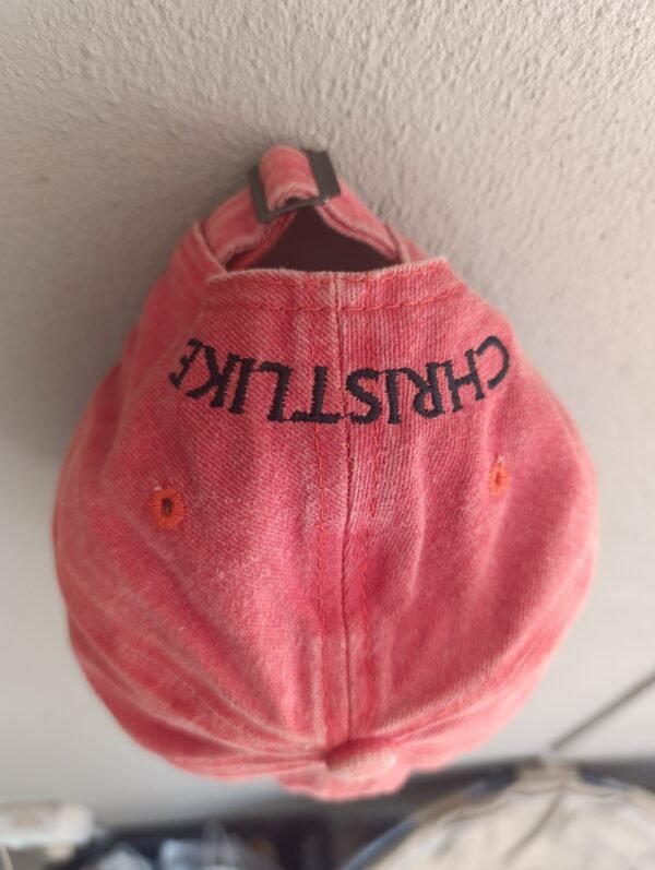 Matthew 18:12 Christlike Premium 6-Panel Hat - Image 5