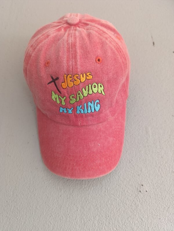 Jesus My Savior Christlike Premium 6-Panel - Image 2
