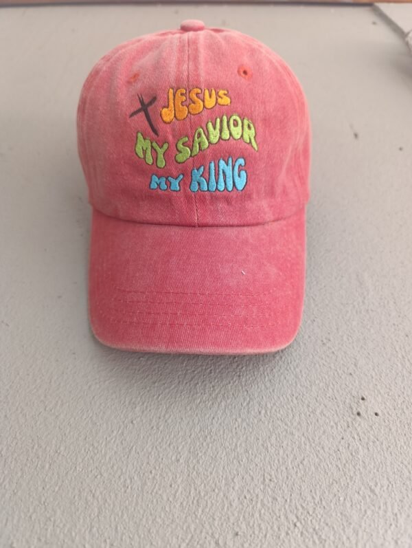 Jesus My Savior Christlike Premium 6-Panel - Image 4